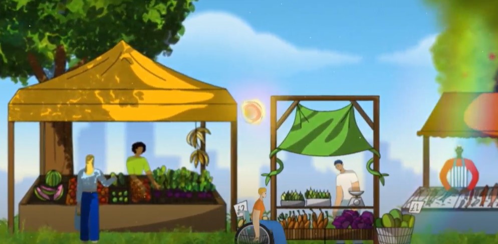 Vision video image